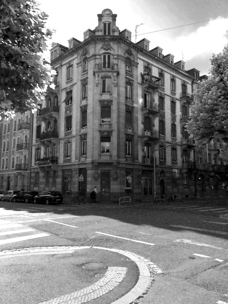 Vue de l'immeuble d'origine